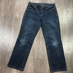 LRL Ralph Lauren classic straight 8 petite